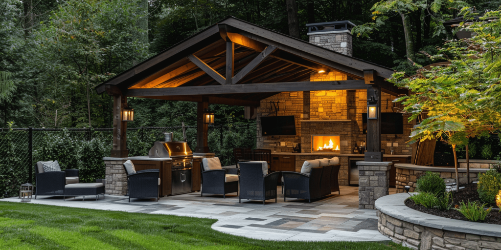 Covered Outdoor Kitchen Ideas: 20 New Covered Kitchens Designs