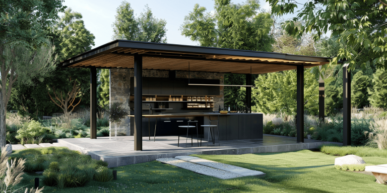 Covered Outdoor Kitchen Ideas: 20 New Covered Kitchens Designs