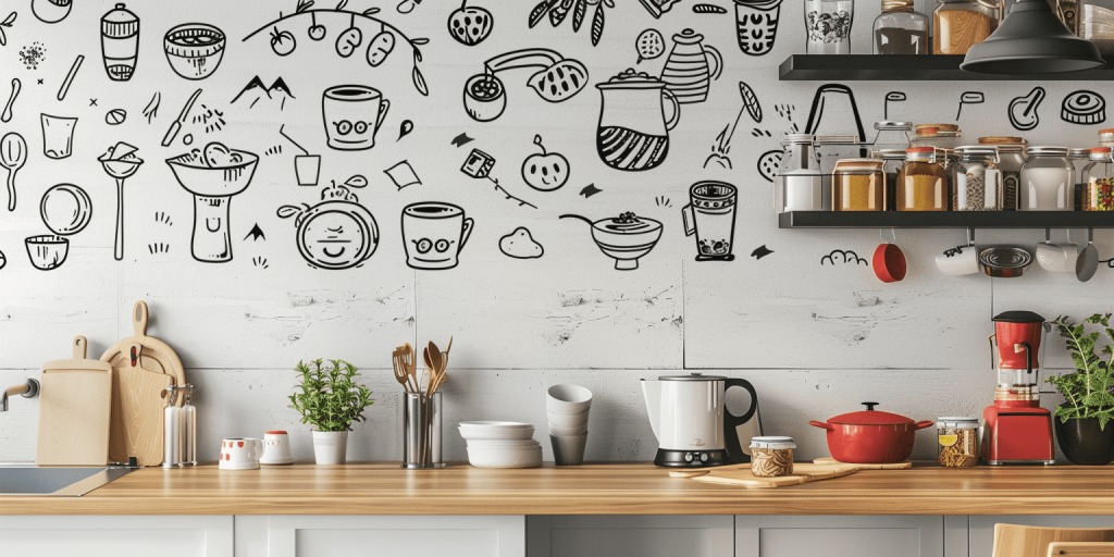 Kitchen Wallpaper Ideas & Designs UK